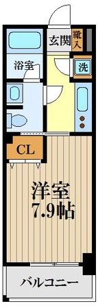 コンフォート武蔵野の物件間取画像